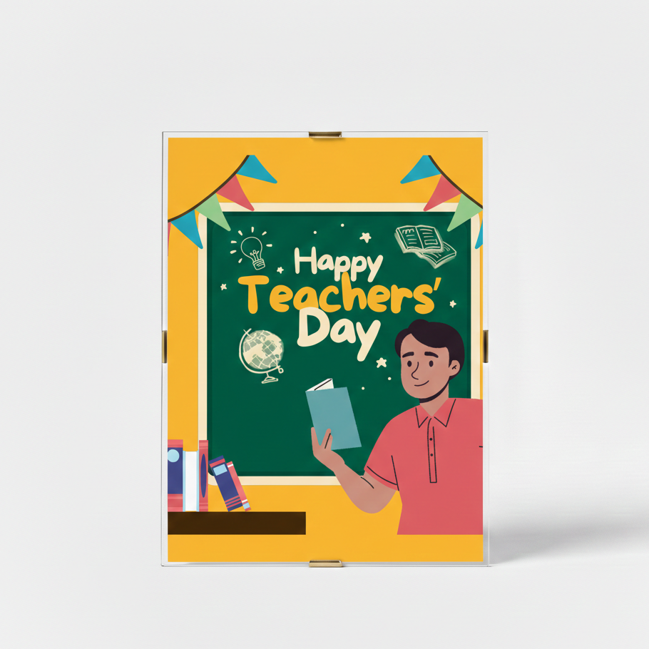 Custom Teacher’s Day Keepsake Portrait