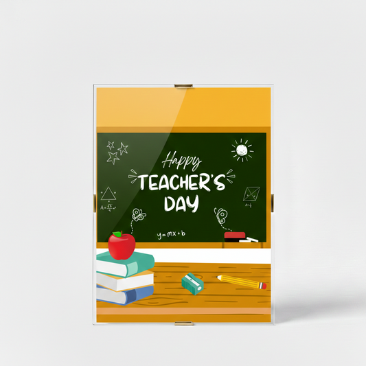 Custom Teacher’s Day Keepsake Portrait